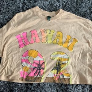hawaii crop tee